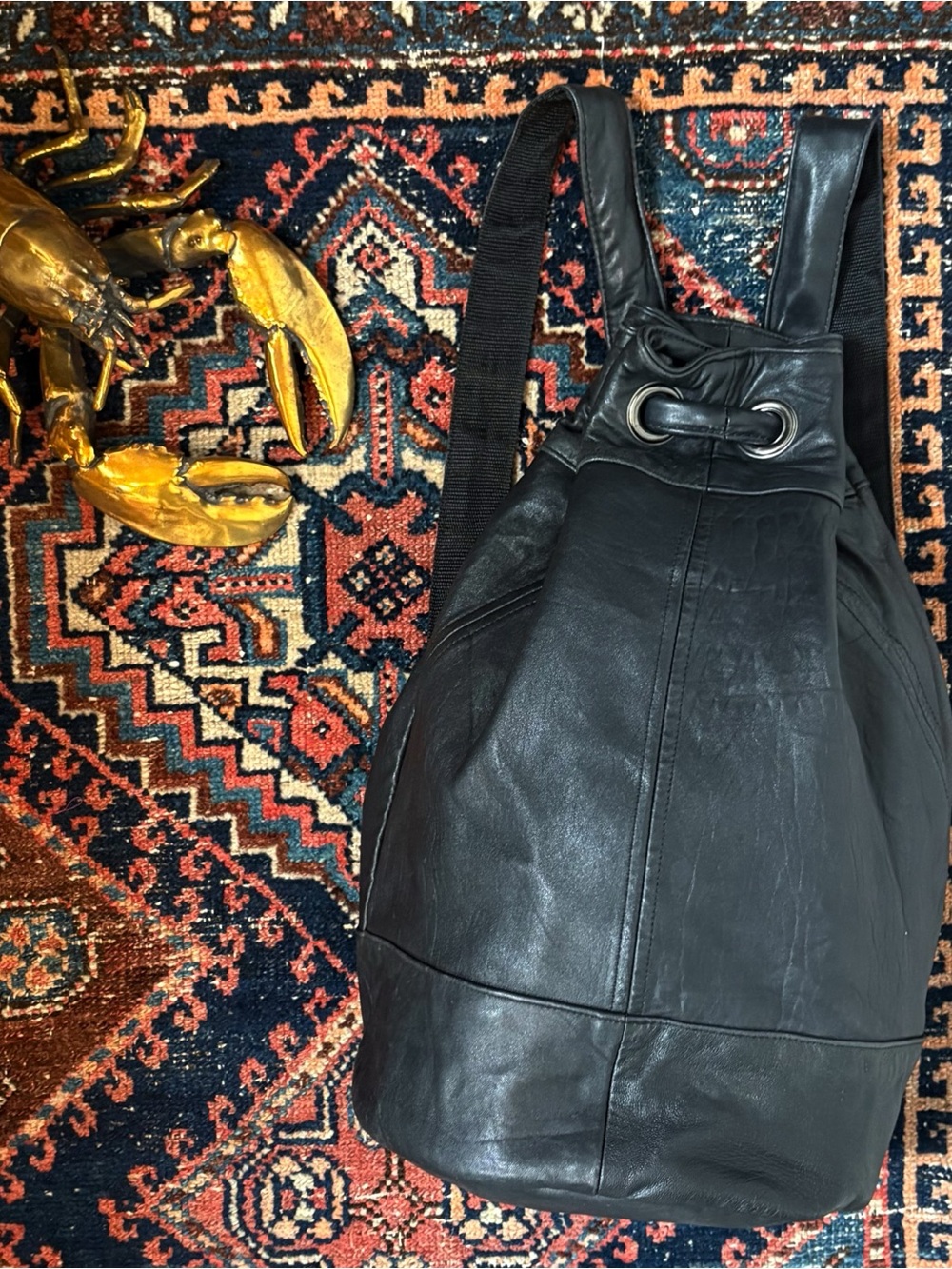 Pele Che Coco Buttery Soft Leather Backpack